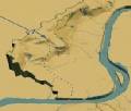 fig.A1 - La ripida
                  discesa dell'acqua Traiana dal Gianicolo